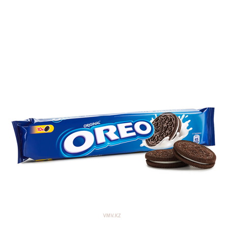 Печенье OREO С какао и начинкой со вкусом ванили 95г м/у